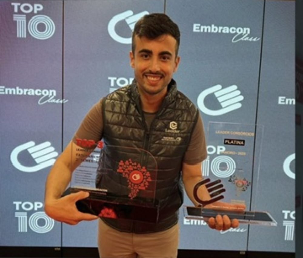 Matheus e reconhecimentos da operação Leader Mentoring